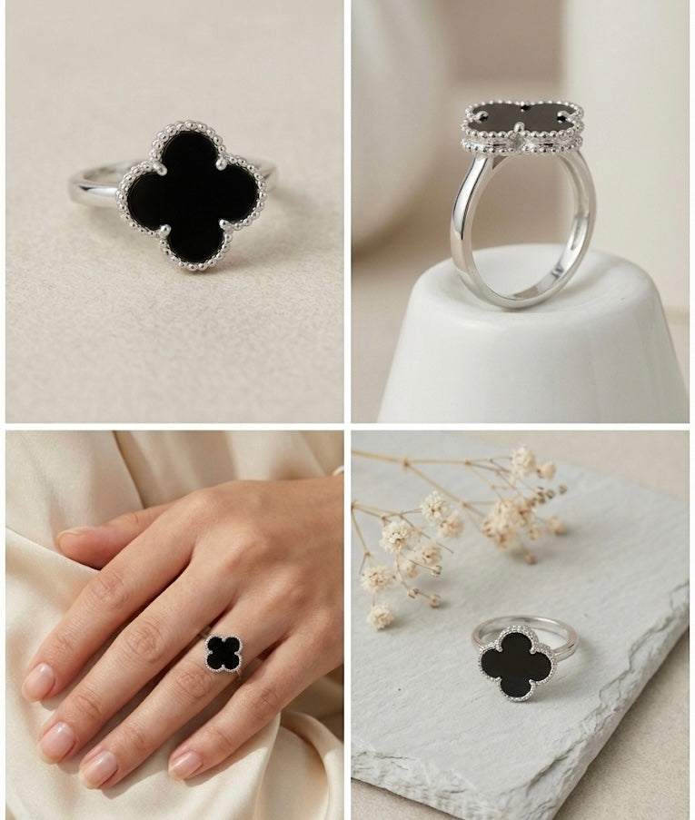 Quatrefoil Ring