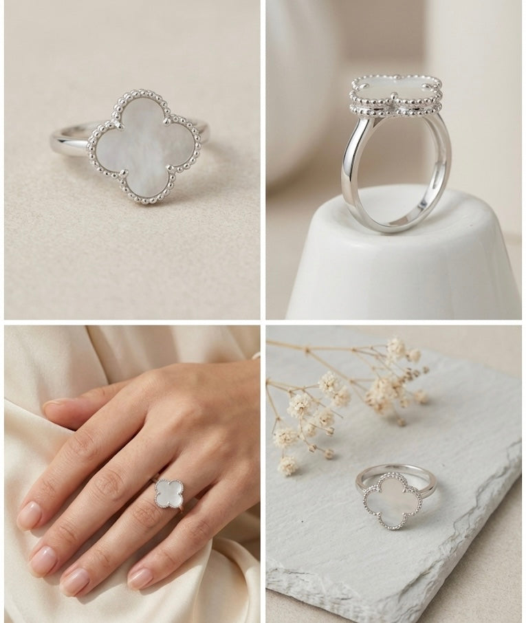 Quatrefoil Ring