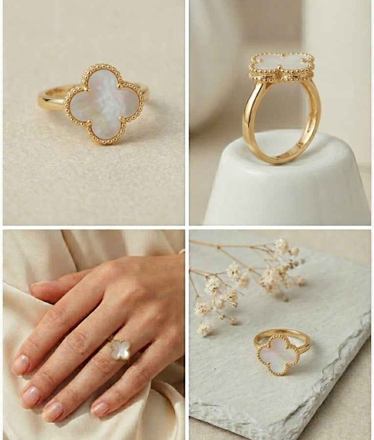 Quatrefoil Ring